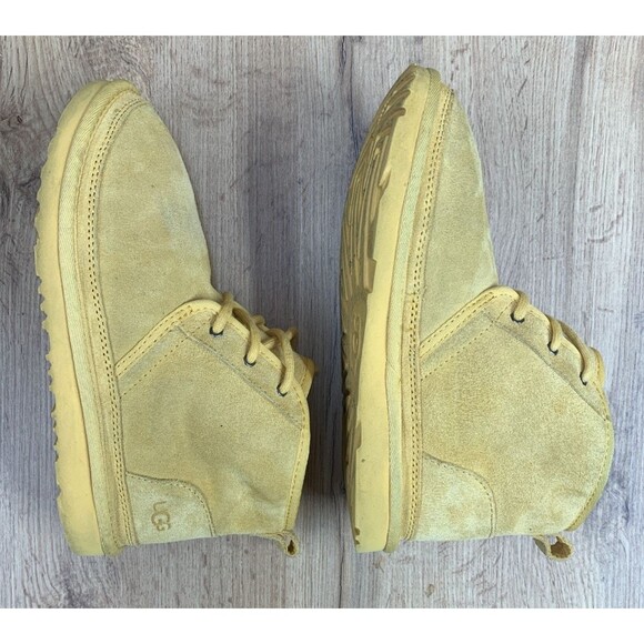 UGG Kids Neumel II Unisex Chukka Boots 1017320K Big Bird School Yellow Size 5 - Picture 10 of 16